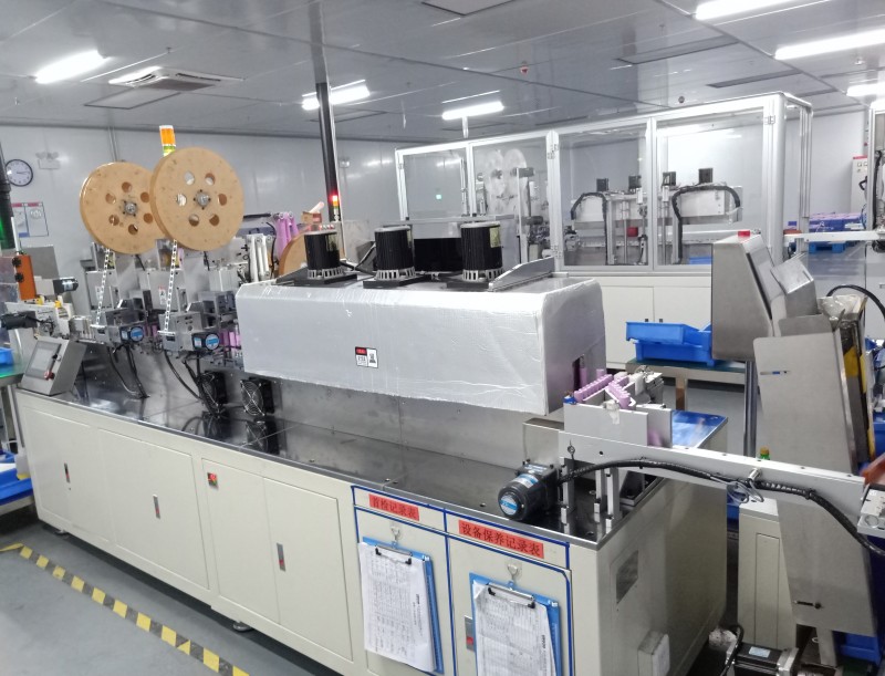 Cell components on the automated assembly line